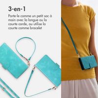 imoshion Etui de télephone portefeuille avec cordon Samsung Galaxy A17 (5G) / (4G) - Turquoise