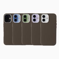 Accezz Coque arrière Mesh avec MagSafe Apple iPhone 17 - Marron