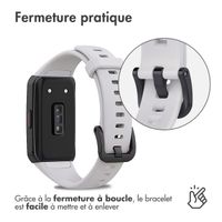 imoshion Bracelet silicone Huawei Band 6 / Honor Band 6 - Gris