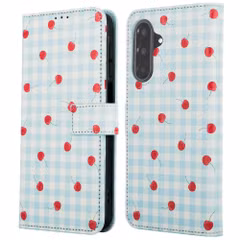 imoshion Étui de télephone portefeuille Design Samsung Galaxy A37 (5G) - Cherry Check