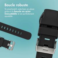 imoshion Bracelet en silicone flexible Samsung Galaxy Watch 7 (40/44mm) - Noir