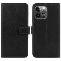 imoshion Étui de télephone portefeuille de luxe Apple iPhone 13 Pro Max - Noir