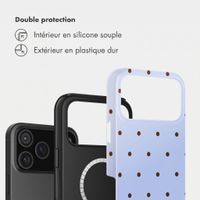 Selencia Coque arrière Vivid avec MagSafe Apple iPhone 17 Pro Max - Happy Dots Digital Sky