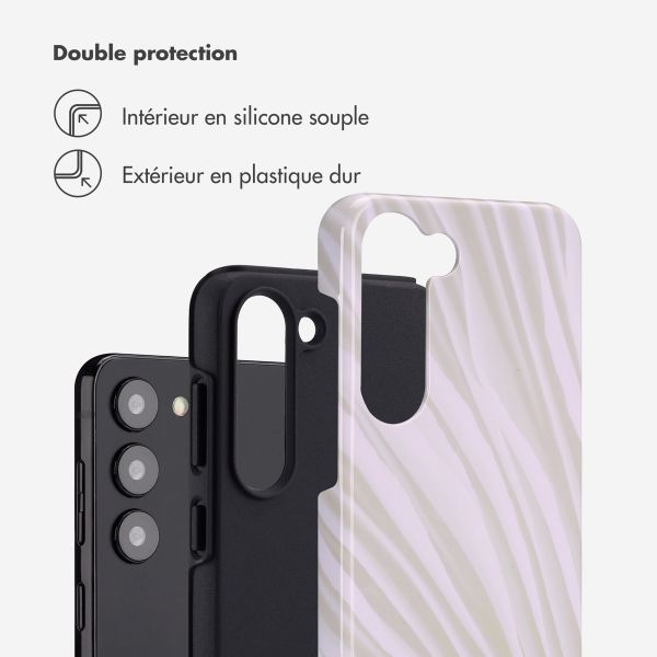 Selencia Coque arrière Vivid Samsung Galaxy S23 - Nature Light Brown