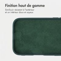Accezz Coque arrière Edge avec MagSafe Apple iPhone 16 - Vert