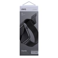 Uniq Bracelet Dante Mesh Milanese en acier Apple Watch | 38/40/41/42 mm - Graphite