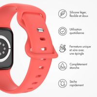 imoshion Bracelet en silicone⁺ Apple Watch | 38/40/41/42 mm - Taille S/M - Coral