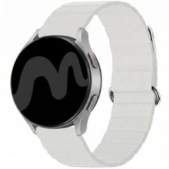 imoshion Bracelet en cuir magnétique  - Connexion universelle 22 mm - Blanc