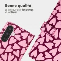 imoshion Étui de télephone portefeuille Design Samsung Galaxy A26 - Hearty Blush