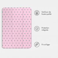 imoshion Coque tablette Design Trifold Apple iPad Air 11 pouces (2026) M4 / (2025) M3 / (2024) M2 / Air 5 (2022) / Air 4 (2020) - Happy Dots