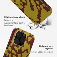 Selencia Coque arrière Vivid avec MagSafe Apple iPhone 16 Pro - Moo'd Olive Dust