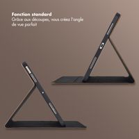 Selencia Coque tablette Riva Apple iPad Air 11 pouces (2026) M4 / (2025) M3 / (2024) M2 / Air 5 (2022) / Air 4 (2020) - Mocha Brown