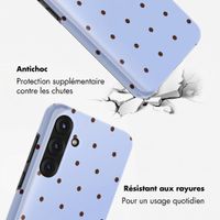Selencia Coque arrière Vivid Samsung Galaxy S25 FE - Happy Dots Digital Sky