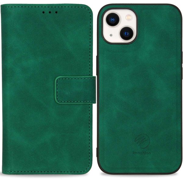 imoshion Etui de télephone luxe 2-en-1 amovible Apple iPhone 13 - Vert foncé