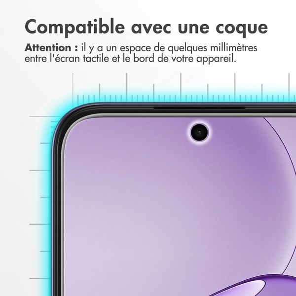 Accezz Protection d'écran en verre trempé Oppo A6 (5G)
