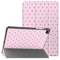 imoshion Coque tablette Design Trifold Samsung Galaxy Tab A11 Plus / A9 Plus - Happy Dots