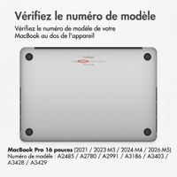 Burga Coque Rigide Apple MacBook Pro 16 pouces (2021 / 2023 M3 / 2024 M4 / 2026 M5) - Vanilla Sand