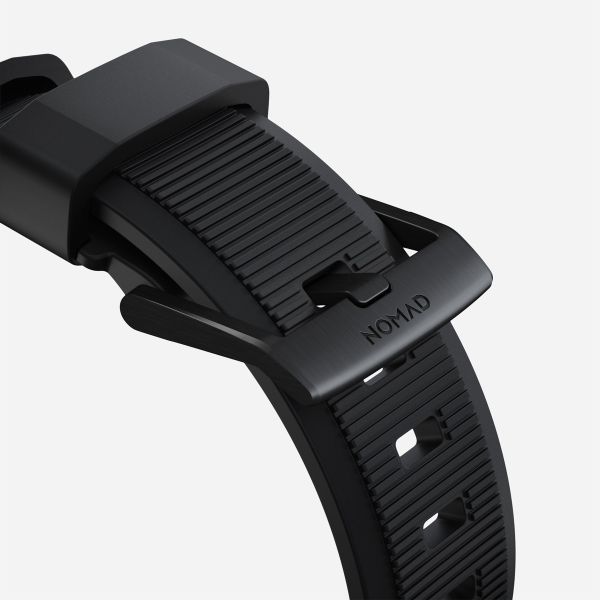 Nomad Bracelet robuste FKM Apple Watch | 44/45/46/49 mm - Noir / Noir