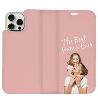 Concevez votre propre housse portefeuille Apple iPhone 15 - Blanc