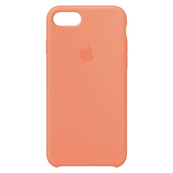 Apple Coque en silicone Apple iPhone SE (2022 / 2020) / 8 / 7 - Peach