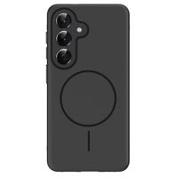 imoshion Coque arrière Color avec Thin MagSafe Ring Samsung Galaxy S25 / S24 - Noir