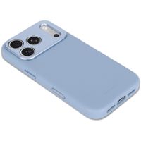 Decoded Coque en cuir MagSafe Apple iPhone 18 Pro / 17 Pro - Sky Blue