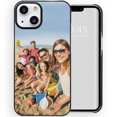 Concevez votre propre coque rigide Apple iPhone 13 - Noir
