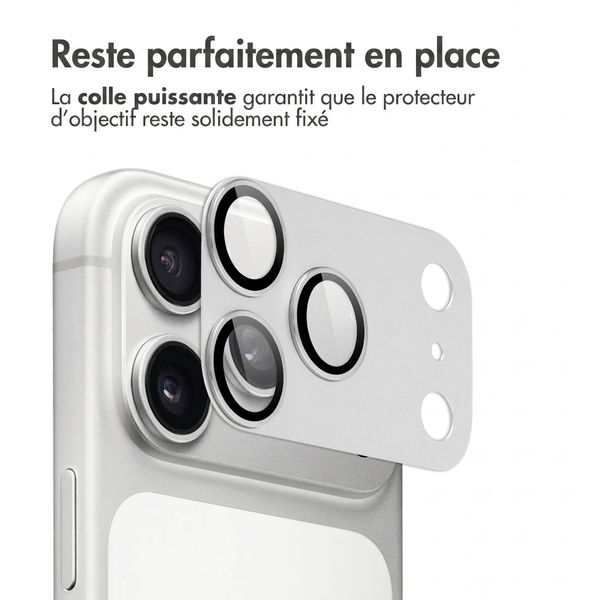 imoshion Protection Caméra en verre trempé 2 Pack pour l'Apple iPhone 18 Pro - Argent