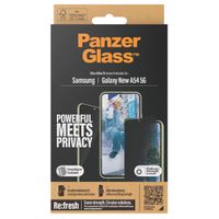 PanzerGlass Protection d'écran Privacy Ultra-Wide Fit Anti-bactérienne avec applicateur Samsung Galaxy A55