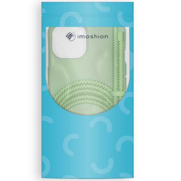 imoshion Coque de couleur avec cordon amovible Apple iPhone 13 Pro - Vert