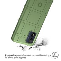 imoshion Coque Rugged Shield Motorola Moto E13 - Vert foncé