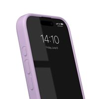 iDeal of Sweden Coque en silicone avec MagSafe Apple iPhone 16 - Lavender Milk