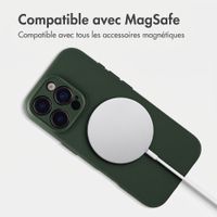 Accezz Coque Grip avec MagSafe Apple iPhone 16 Pro - Vert foncé