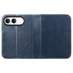imoshion Étui de télephone portefeuille de luxe Apple iPhone Duo - Bleu foncé