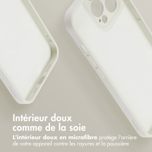 imoshion Coque Couleur avec MagSafe Apple iPhone 13 Pro - Beige