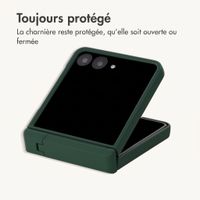 imoshion Color Backcover avec support Samsung Galaxy Z Flip 8 - Vert foncé
