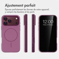 imoshion Coque arrière Color avec Thin MagSafe Ring Apple iPhone 18 Pro Max / 17 Pro Max - Violet