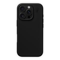 iDeal of Sweden Coque en silicone avec MagSafe Apple iPhone 16 Pro - Black