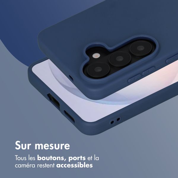 imoshion Coque Couleur Samsung Galaxy S26 - Bleu foncé