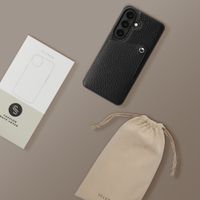 Selencia Coque Riva avec porte-cartes Samsung Galaxy S26 - Noir