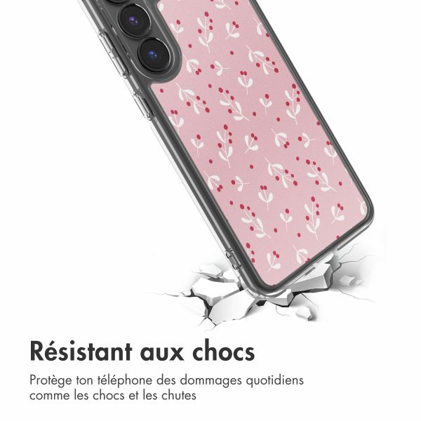 imoshion Coque Design Samsung Galaxy S25 FE - Berries Blush