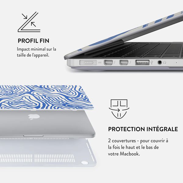 Burga Coque Rigide Apple MacBook Air 13 pouces (2022 / 2024 M3 / 2025 M4 / 2026 M5) - Seven Seas