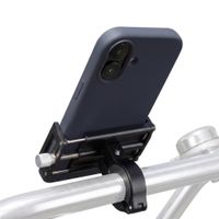 imoshion Mini support de téléphone en aluminium pour vélo - Léger - Universel - Noir