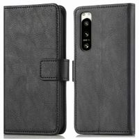 imoshion Étui de télephone portefeuille de luxe Sony Xperia 5 IV - Noir