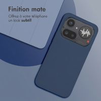 imoshion Coque Couleur Nothing Phone (4a) Pro - Bleu foncé