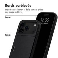 imoshion Coque arrière avec porte-cartes Apple iPhone 18 Pro Max / 17 Pro Max - Noir