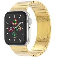 Selencia Bracelet à maillons en acier Apple Watch | 44/45/46/49 mm - Doré
