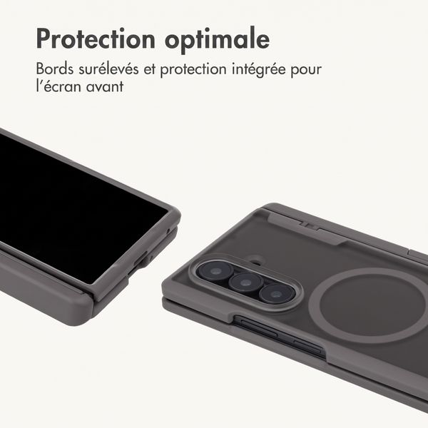 imoshion Color Guard avec MagSafe et support Samsung Galaxy Z Fold 8 Ultra - Gris