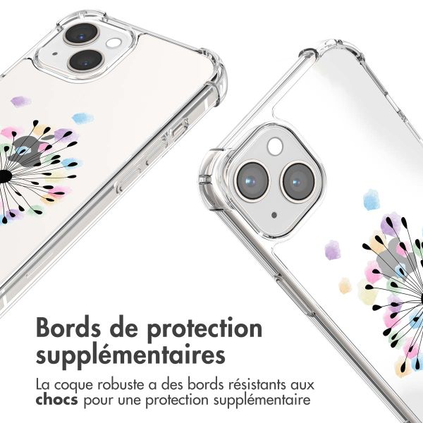 imoshion Coque Design avec cordon Apple iPhone 13 - Sandstone Dandelion