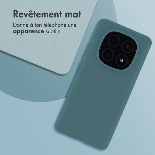 imoshion Coque Couleur Xiaomi Redmi Note 15 (4G) - Pine Green